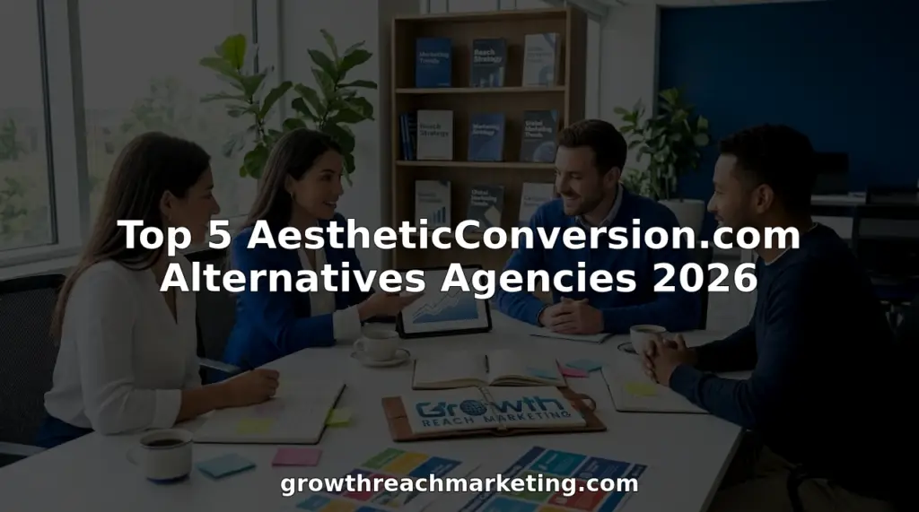 Marketing team discussing aesthetic agency strategies